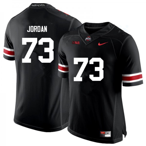Ohio State Buckeyes #73 Michael Jordan Men Player Jersey Black